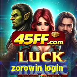 zorowin login